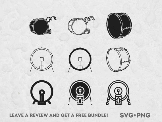 Marching Drum Silhouette