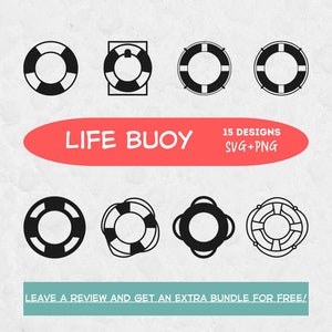 Life Buoy Svg, SVG Files for Cricut, Life Guard Clipart, Baywatch, Beach Clipart, Beach SVG, Tropical Svg, Summer SVG,  Nautical Svg