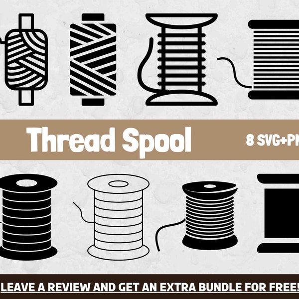 Thread Spool SVG, SVG files for Cricut, Sewing Svg, Thread svg, Sewing Clipart, Spool Svg, Crafting Svg, Crafting Clipart, Sew Cut File