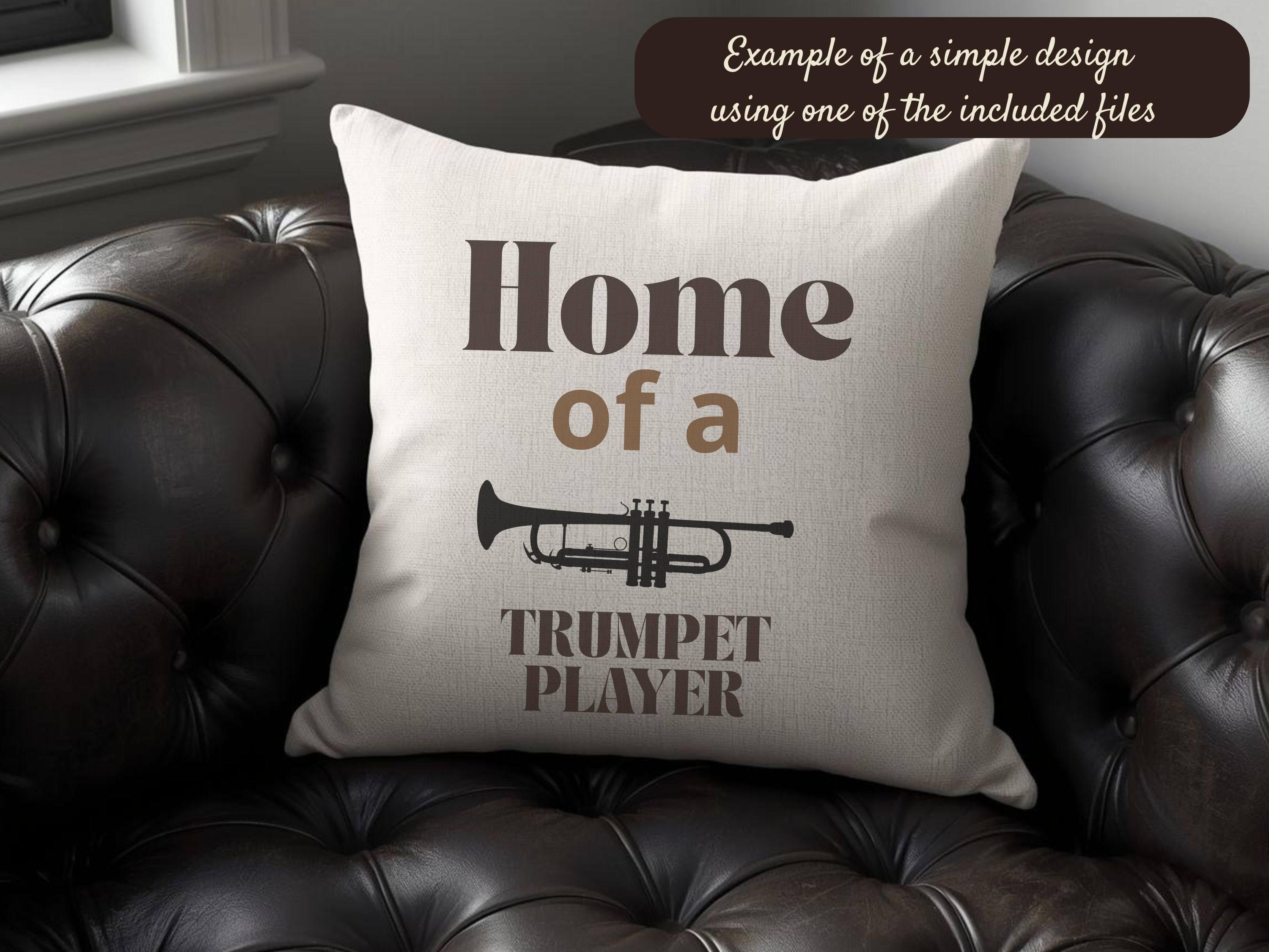 Trumpet SVG Bundle, Trumpet Silhouette SVG for Cricut, Jazz Trumpet PNG ...
