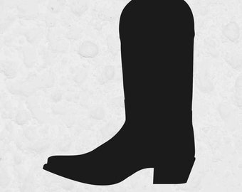 Cowboy Boot SVG, Cowboy Boot Cut File, Western Svg, Cowboy SVG, Svg file for Cricut, Cowboy Boot Silhouette, Western Clipart, Cowboy Clipart