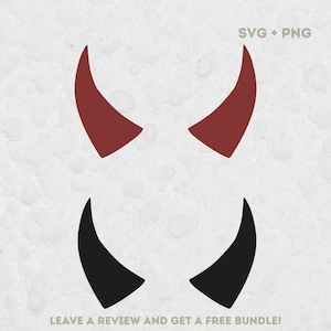 Devil Horns Svg, archivos Svg para Cricut, Cuernos PNG, Cuerno SVG, Cuerno del Diablo, Imágenes Prediseñadas Míticas, Imágenes Prediseñadas del Diablo, SVG del Diablo, Imágenes Prediseñadas del Cuerno, SVG malvado