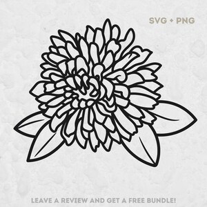 Fleur de trèfle rouge SVG, fichier Svg pour Cricut, trèfle coupe fichier, fleurs Svg, dessin de fleurs, clipart fleur, clipart trèfle, trèfle Design SVG