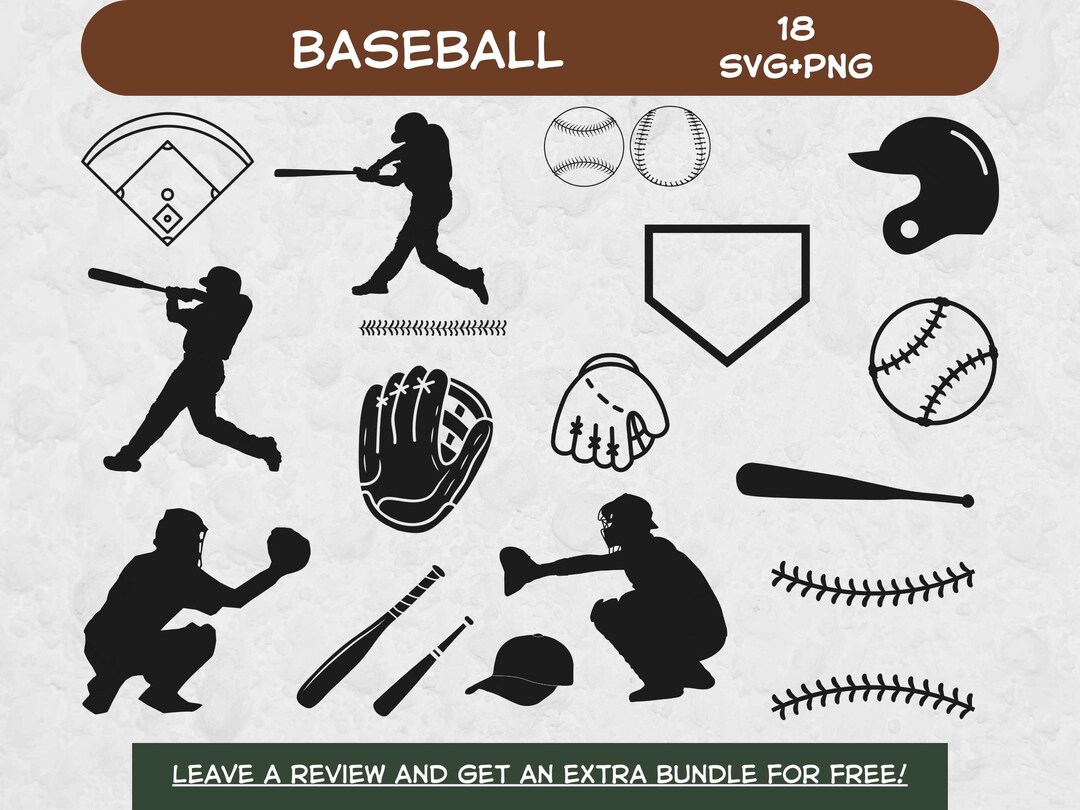 Baseball SVG Bundle, Baseball Clipart, Sports Svg, SVG Files for Cricut ...