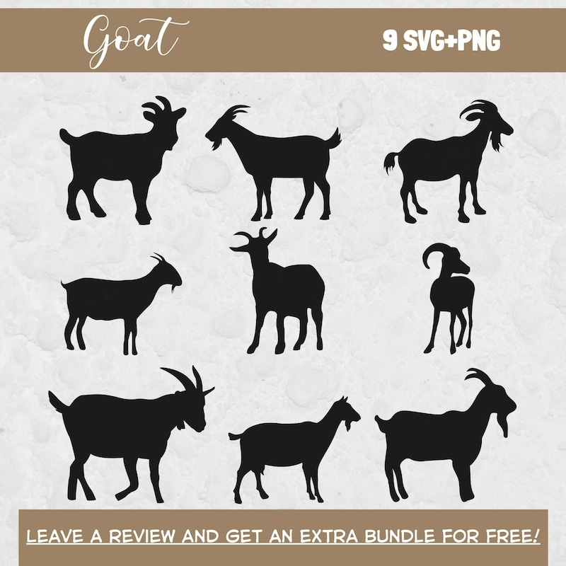 Vector Show Goat Show Goat Silhouette - Etsy