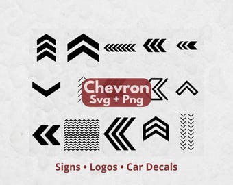 Ensemble SVG chevrons, motif flèches, formes géométriques, fichiers de coupe pour Cricut, conception de bordures, éléments graphiques