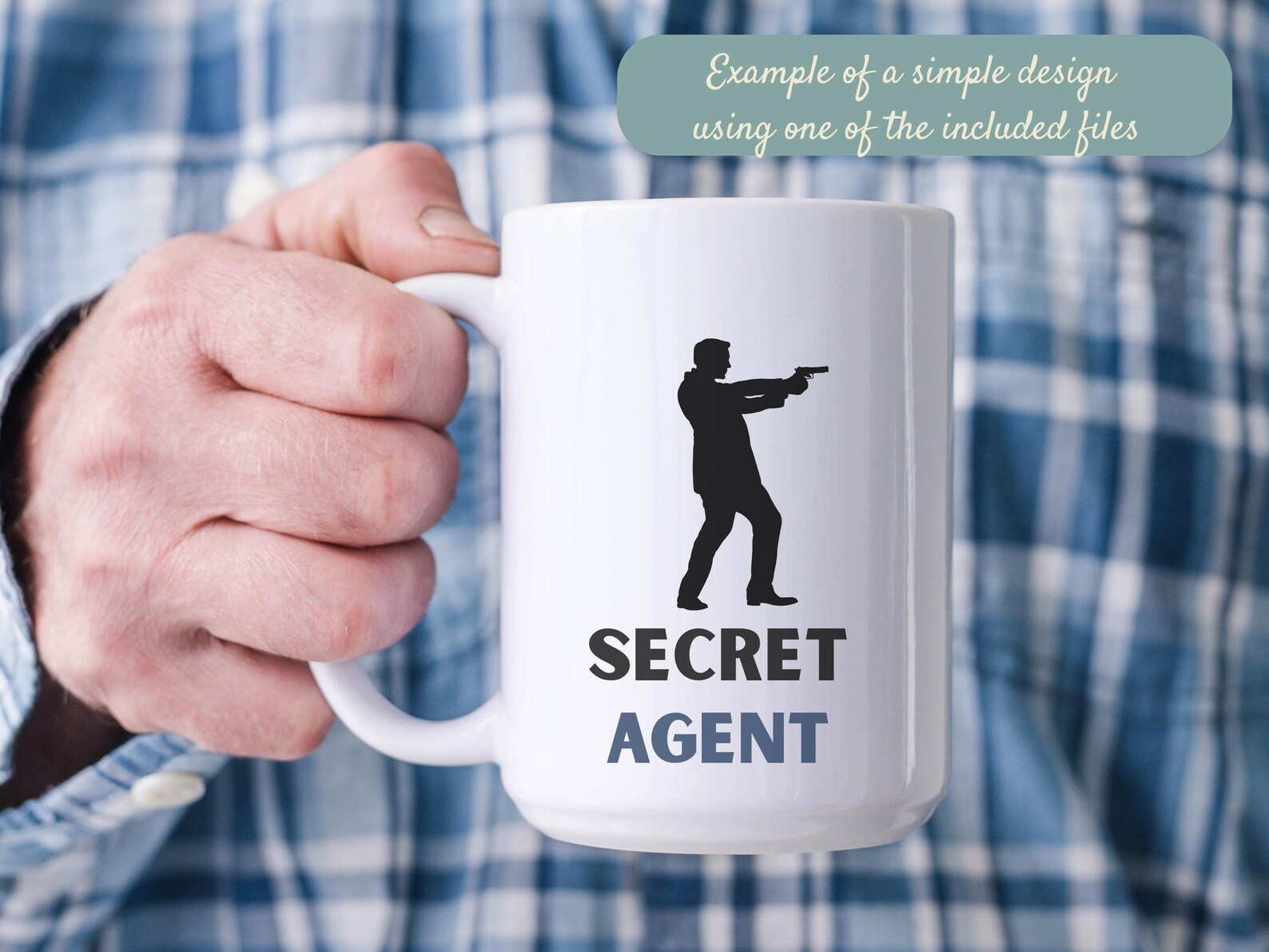 Secret Agent Header Secret Agent SVG Bundle, Spy Silhouette SVG PNG, Detective Agent Cut ...