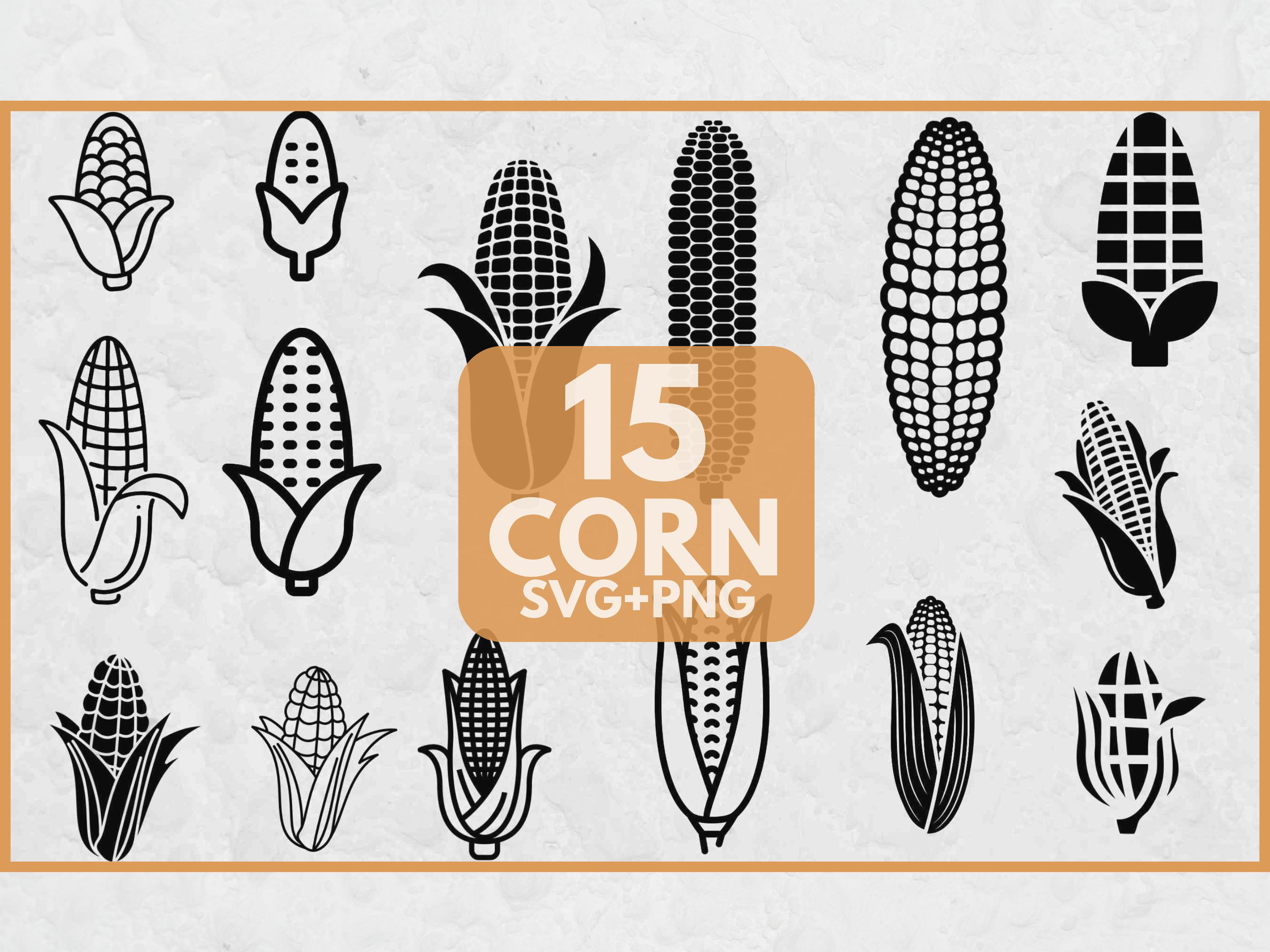 Rustic Corn Svg Corn SVG Bundle, SVG Files for Cricut, Corn Clipart, Farm Svg ...