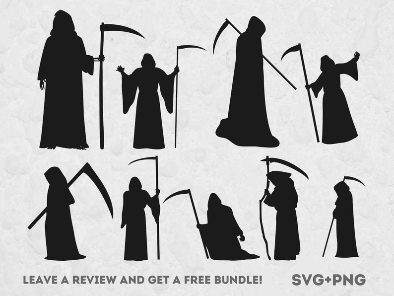 Grim Reaper SVG Bundle