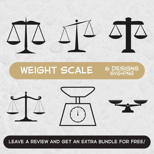 Weight Scale Svg Bundle, SVG Files for Cricut, Scale PNG, Scale Clipart, Libra Clipart, Weight SVG, Kitchen Clipart, Kitchen Cut Files