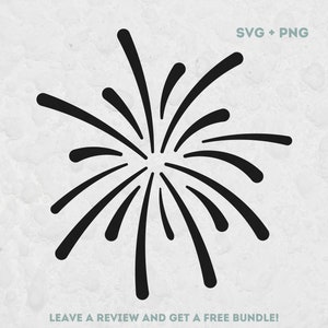 Vuurwerk SVG Cut-bestand, Svg-bestanden voor Cricut, Fireworks Cut-bestand, Celebration Clipart, Explosion SVG, Celebration PNG, Nieuwjaar Svg, Fire