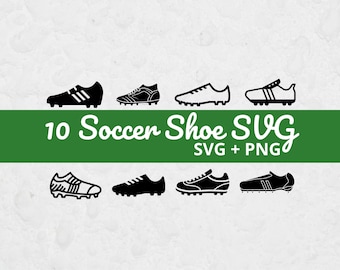 Soccer Shoe Svg, SVG Files for Cricut, Soccer Shoes SVG, Soccer SVG, Soccer Clipart, Soccer Png, Sports Clipart, Instant Download