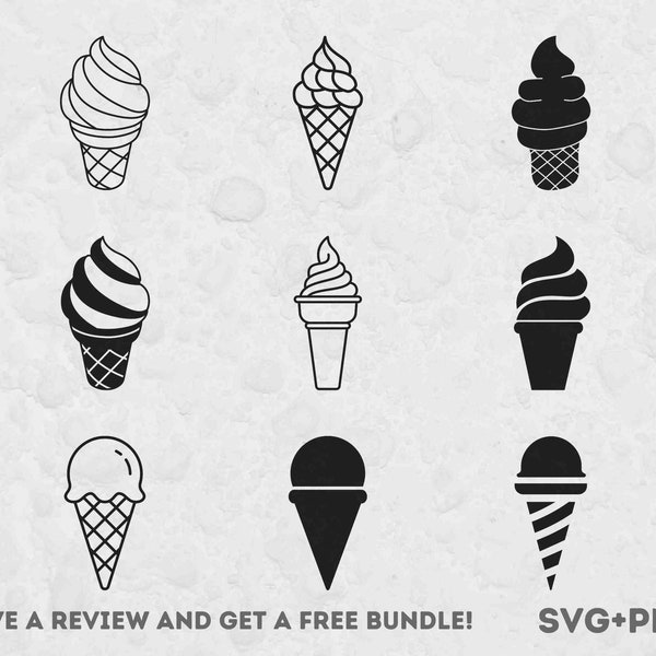 Ice Cream SVG, Ice Clipart, SVG Files for Cricut, Ice Cream Cone Svg, Ice Cream Cut File, Summer svg, Ice Cream Clipart, Kids Clipart
