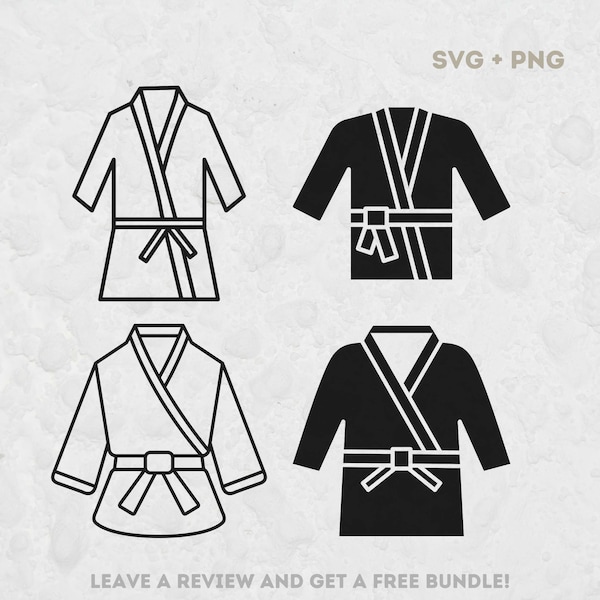 Karate Suit SVG, Svg file for Cricut, Taekwondo Cut File, Taekwondo Svg, Martial Arts Clipart, Karate Design SVG, Judo SVG, Sports Wear Svg