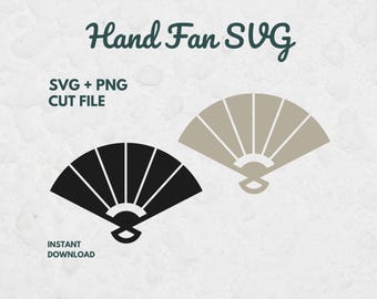 Abanico de mano SVG, archivos SVG para Cricut, imágenes prediseñadas de ventilador, ventilador de mano, imágenes prediseñadas de ventilador, ventilador plegable SVG, abanico de mano PNG, imágenes prediseñadas japonesas, SVG chino