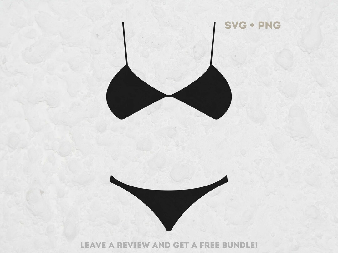 Bikini Svg, Svg Files for Cricut, Bikini Cut File, Summer Svg, Beach