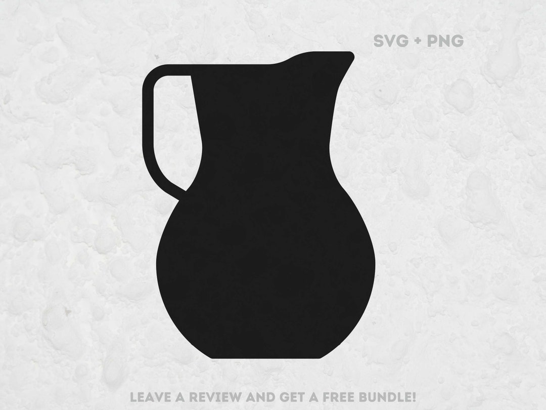 Pitcher Silhouette Svg, SVG Files for Cricut, Pitcher Cut File, Beer