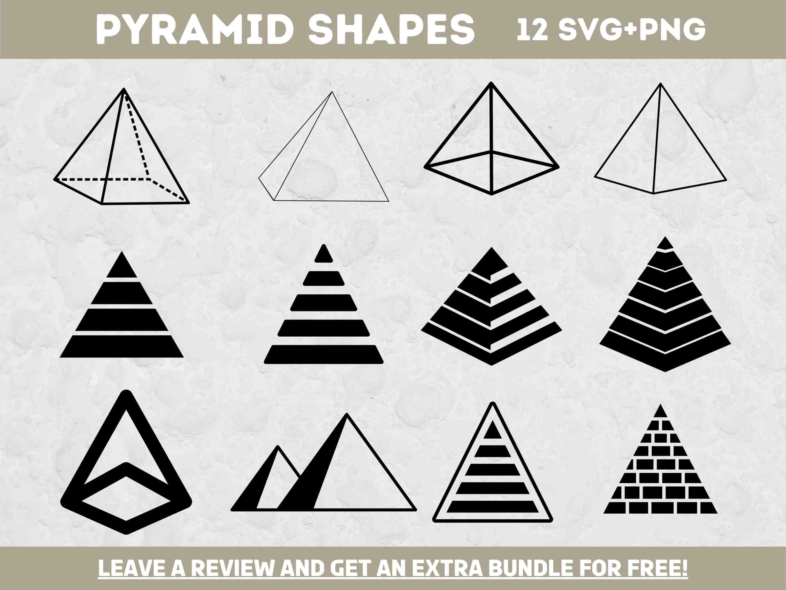 Pyramid Geometric Shape
