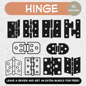 Hinge SVG Bundle, Svg files for Cricut, Carpenter Svg, Barrel Hinge SVG, Building Clipart, Hinge Cut File, Door Hinge, Hinges SVG, Build Svg
