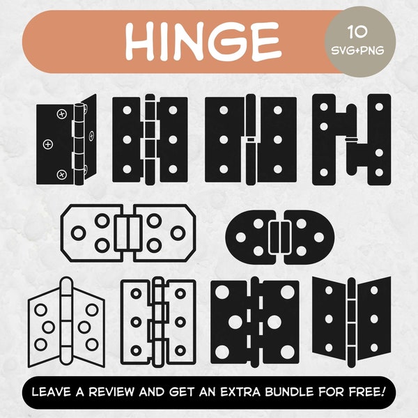 Hinge SVG Bundle, Svg files for Cricut, Carpenter Svg, Barrel Hinge SVG, Building Clipart, Hinge Cut File, Door Hinge, Hinges SVG, Build Svg