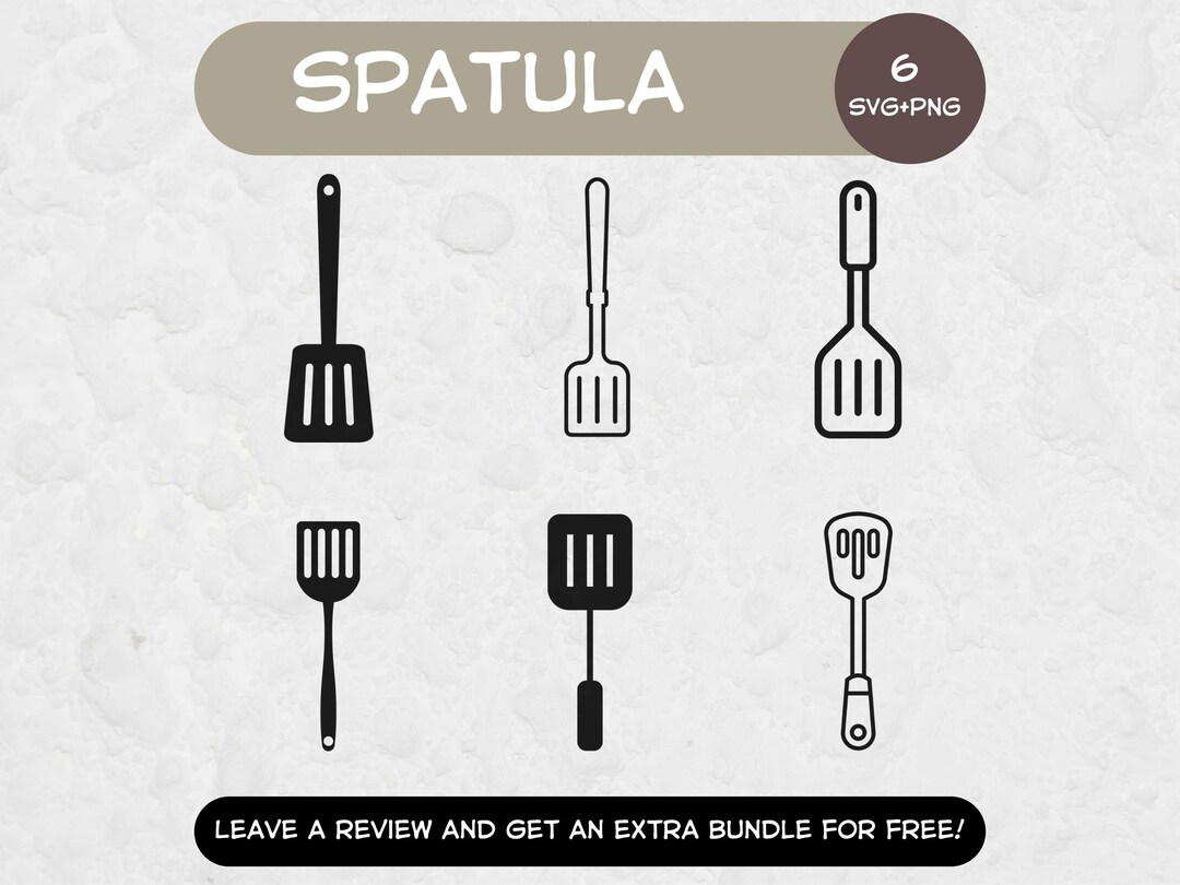 Kitchen Spatula SVG SVG Files for Cricut Kitchen Svg Etsy