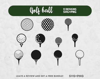 Golf Ball SVG, SVG Files for Cricut, Golf SVG, Golf Ball Vectors, Golf Clipart ,Golfing Svg, Golf Ball Cut File, Cricut Svg, Golf Ball Png