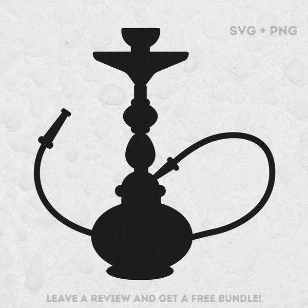 Shisha Silhouette SVG, SVG-Dateien für Cricut, Shisha geschnitten Datei, Smoking Clipart, Wasserpfeife SVG, Rauch Cut Datei, Smoking Clipart, Bar SVG