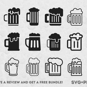 Beer SVG Bundle, Svg files for Cricut, Beer Cheers Svg, Beer Clipart, Beer Mug Svg, Mug SVG, Beer Glass Svg, Craft Beer Svg, Beer Design SVG