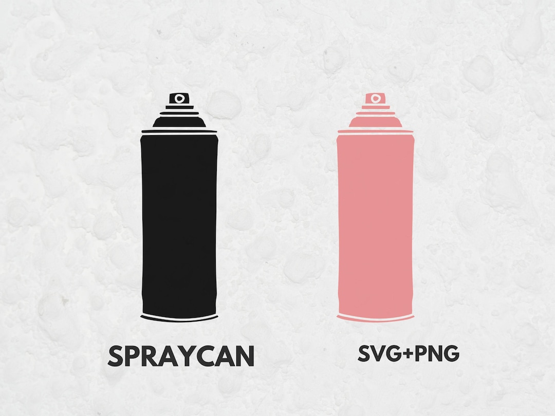 Spray Paint Can SVG, Graffiti Spray Can SVG for Cricut, Street Art SVG ...