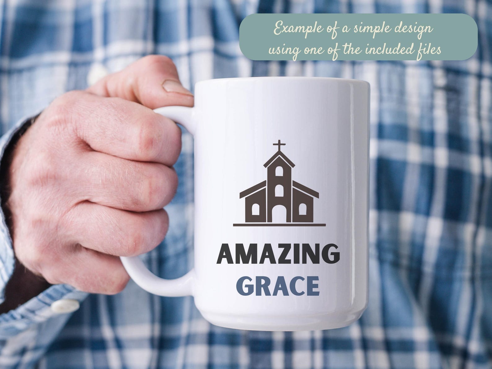 Church SVG, Church Silhouette SVG, Christian Church Cut File, Church ...
