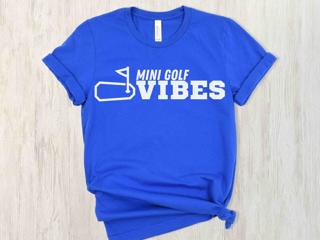 Mini Golf Vibes Svg, SVG Files for Cricut, Golf Shirt Svg, Mini Golf