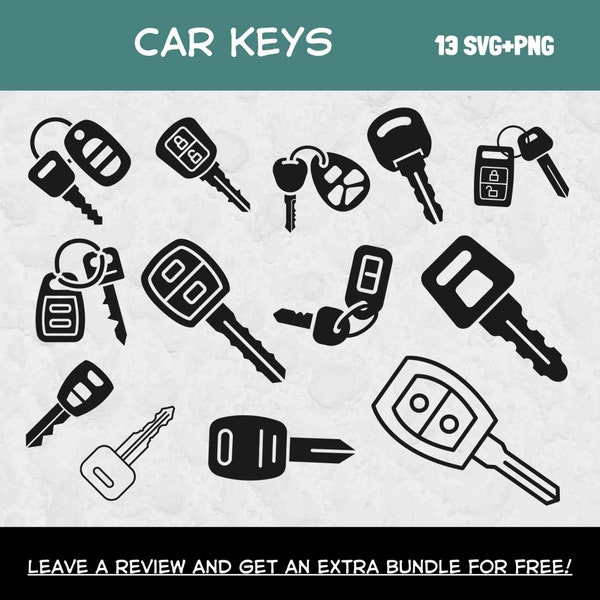 Car Key SVG, Svg files for Cricut, Key Cut File, Key Vector, Keys Svg, Key Clipart, Car SVG, Car Owner SVG, Car Clipart, Car Key Design Svg