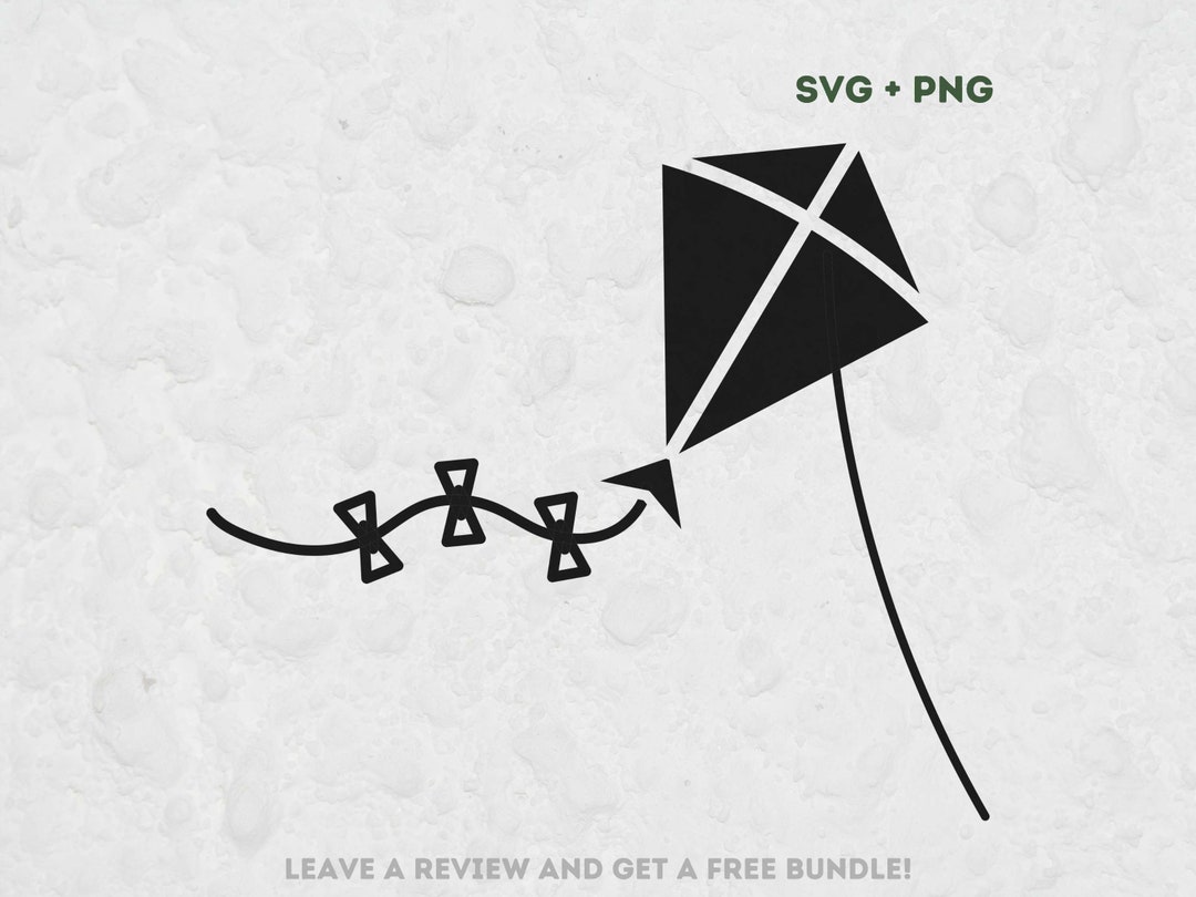 Kite SVG, Svg Files for Cricut, Kite Cut File, Playground Clipart, Kite