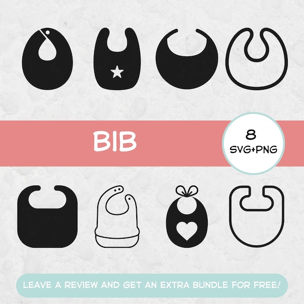 Baby Bib Svg, Svg files for Cricut, Kids Clipart, Baby svg, Baby Design SVG, Baby Bib PNG, Bib Clipart, Baby Clipart, Newborn Design Svg