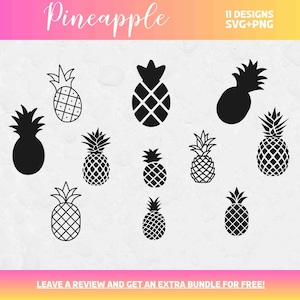 Pineapple SVG, SVG Files for Cricut, Tropical clipart, Pineapple Cut File, Tropical svg, Hawaii svg, Fruit Svg, Pineapple Vector Image