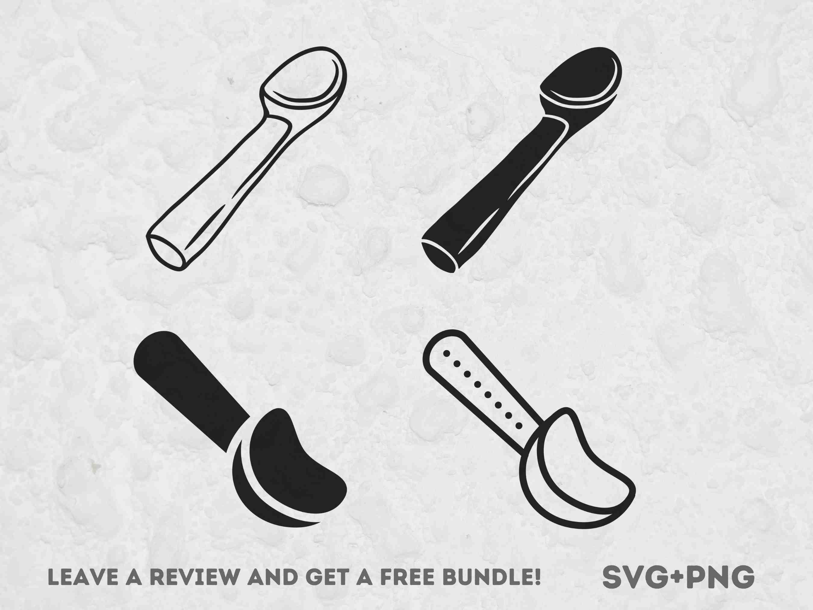 Ice Cream Scoop SVG Ice Clipart SVG Files for Cricut Food Etsy