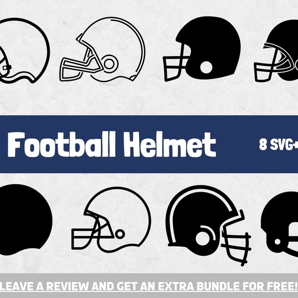 Football Helmet SVG, SVG Files for Cricut, Football Clipart Image, Helmet SVG, Game Day Svg, Helmet Cut File, Football Svg, Helmet Design