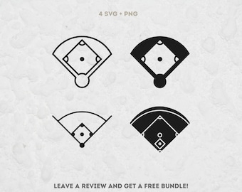 Baseball Field SVG, SVG Files for Cricut, Baseball Clipart, Svg Cut Files, Baseball Field Clipart, Game Day Svg, Baseball Field PNG