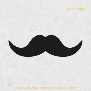 Bigote SVG Cortar Archivo, Cortar Archivos para Cricut, Bigote Clipart, Bigote SVG, Barber Svg, Male Clipart, Bigote Diseño SVG, Bigote Png