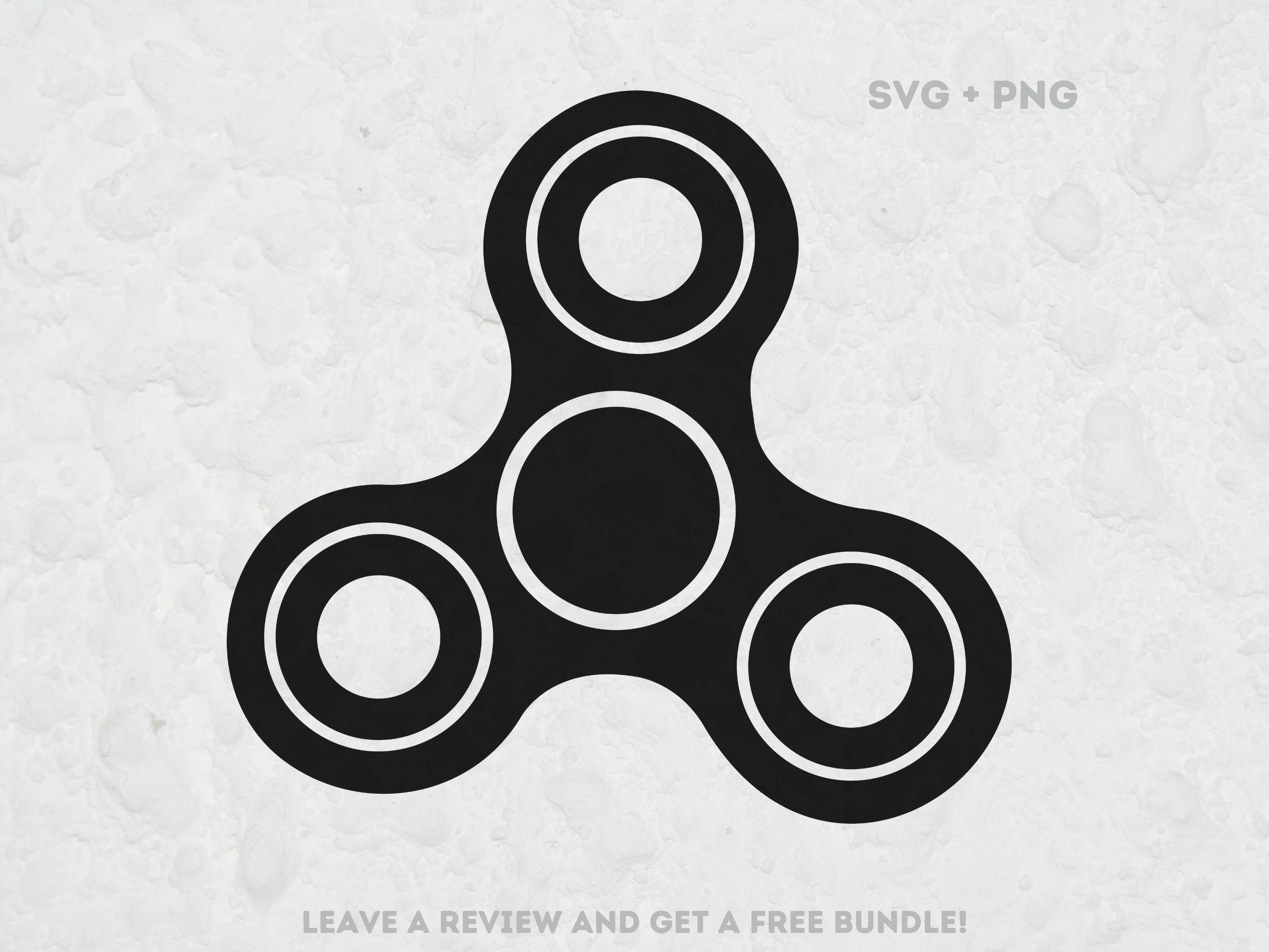 Fidget Spinner SVG, Svg Files for Cricut, Fidget Silhouette, Toy ...