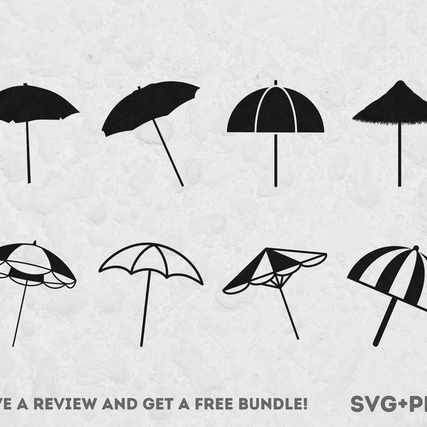 Beach Umbrella Svg, SVG Files for Cricut, Tropical Svg, Beach Umbrella PNG, Beach Clipart, Sun SVG, Umbrella Cut File, Summer Design Svg