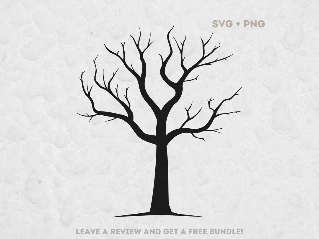 Leafless Tree SVG, SVG Files for Cricut, Svg Tree, Tree Clipart Image