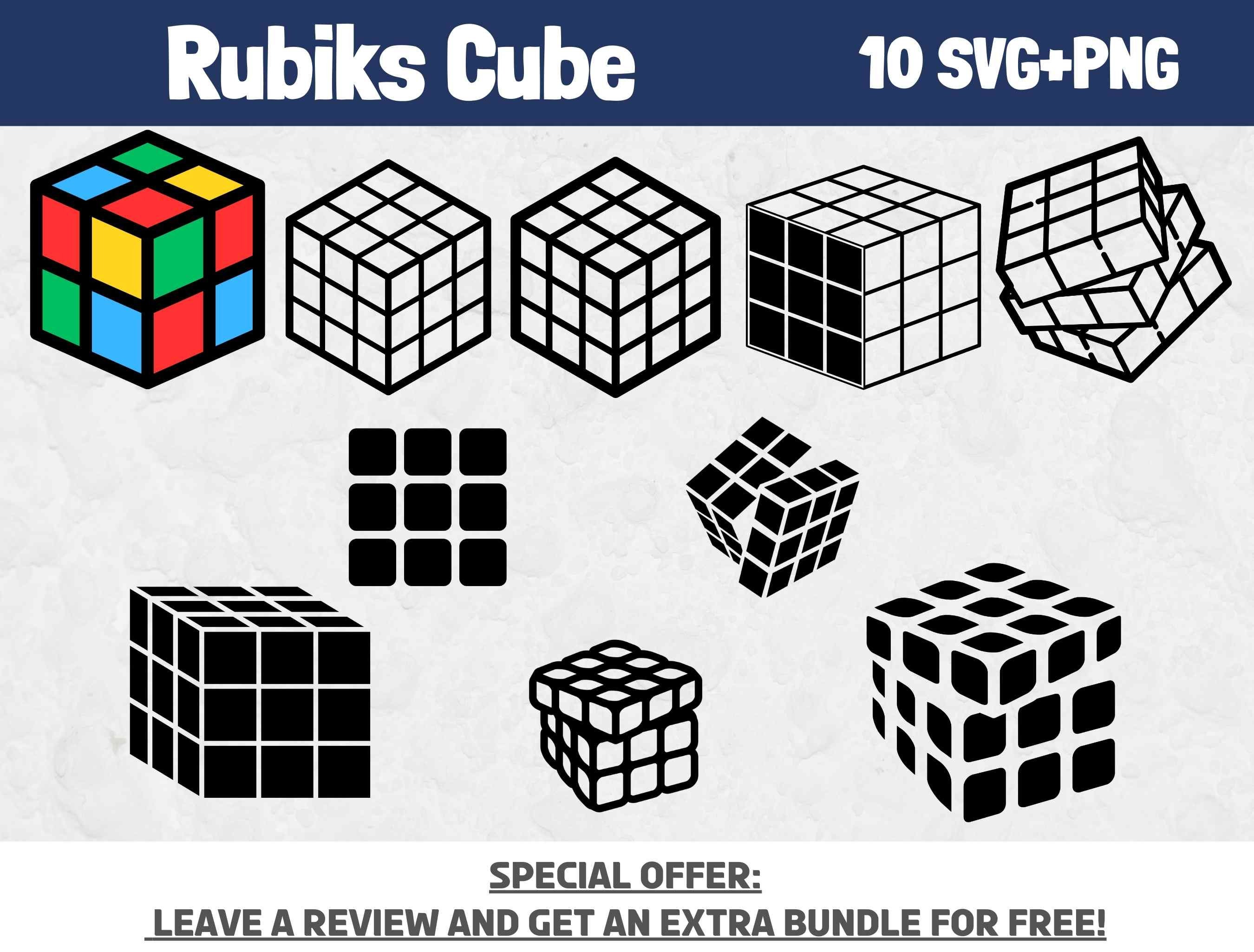 Rubik’s Cube SVG Games Clipart SVG Files for Cricut - Etsy Canada