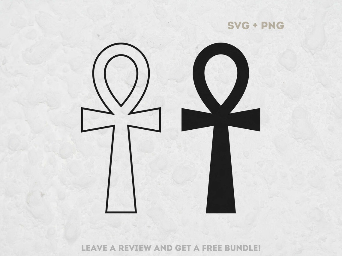 Ankh Path Svg Ankh SVG, Egyptian Ankh Symbol Cut File, Key of Love Cricut, Ancient ...