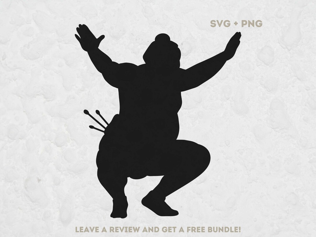 Sumo Wrestler Svg, SVG Files for Cricut, Sumo Wrestler Silhouette, Sumo ...