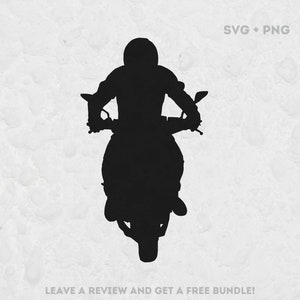 Moto Silhouette SVG, File SVG per Cricut, Moto PNG, File di taglio moto, Design moto, Pilota di moto, Moto Svg