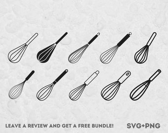 Whisk SVG, SVG files for Cricut, Kitchen Utensil Svg, Kitchen Clipart, Whisk Clipart, Kitchen tool svg, Food Svg, Food Clipart, Whisk Design
