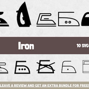 Iron SVG, SVG files for Cricut, Laundry Svg, Laundry Room Svg, Clothes Clipart, Iron svg, Ironing svg, Laundry Clipart, Instant Download