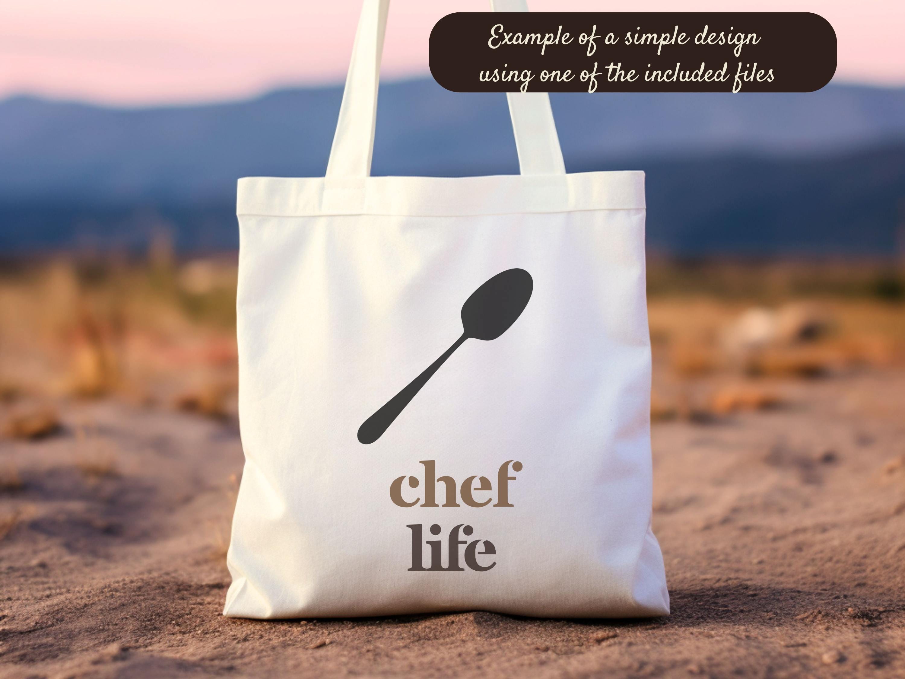 Spoon SVG Bundle, Kitchen Utensil Cut File, Cooking Tools for Cricut ...