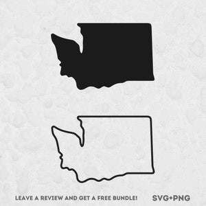 Washington State SVG, Washington Svg, America, Washington Solid, Svg files for Cricut, Washington Cut File, The Evergreen State, USA Clipart